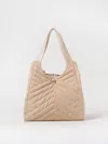 Pinko Tote Bags  Woman Color Beige In Beige