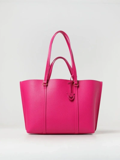 Pinko Tote Bags  Woman Color Fuchsia