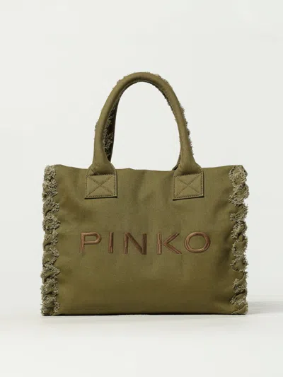 Pinko Tote Bags  Woman Color Military