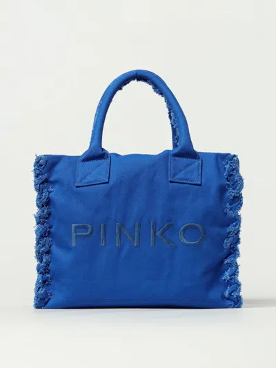 Pinko Tote Bags  Woman Color Royal Blue