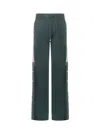 Pinko Track Pants With Love Birds Logo In Black
