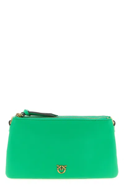 Pinko Tracolla 'double' Mini In Green