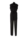 PINKO UTILITY SAINT SUIT WITH GEORGETTE