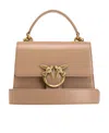 Pinko Trapezoidal Shoulder Bag In Nude