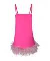 Pinko Sleeveless Zipped Dress In Pink