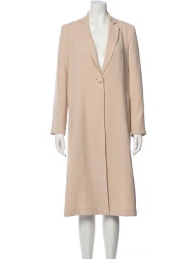 Pre-owned Pinko Trench Coat In Neutral