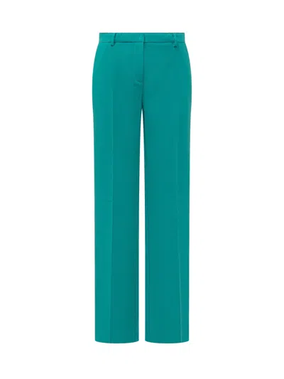 Pinko Trendy Mini Trousers In Verde Mattonella