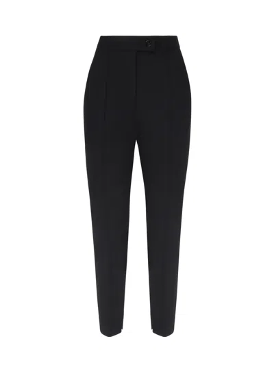 PINKO TRIDENTE TROUSERS IN VISCOSE BLEND