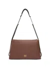 Pinko Triplet Crossbody Bag In Brown