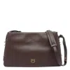 Pinko Triplet Crossbody Bag In Brown