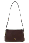 Pinko Mini One Two Three Crossbody Bag In Brown