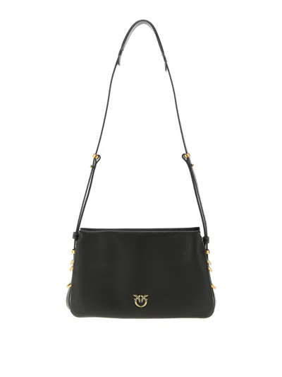 Pinko Triplet Mini Crossbody Bag In Green
