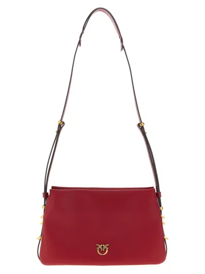 Pinko Triplet Mini Crossbody Bag In Red