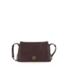Pinko Triplet Mini Shoulder Bag Adjustable Strap In Red