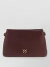 Pinko Triplet Mini Shoulder Bag Adjustable Strap In Brown