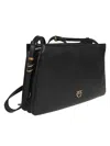 Pinko Triplet Soft Calf Shoulder Bag