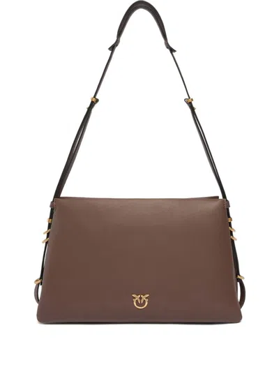 Pinko 'triplett' Shoulder Bag In Brown