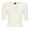 Pinko Ivory Tritone Sweater