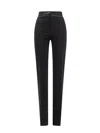 Pinko Straight-leg Tailored Pants In Black
