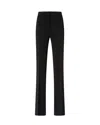 Pinko Flattering Tailored Trousers With Classic Waistband In Black