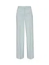 Pinko Wide-leg Cady Trousers