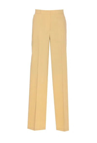 Pinko Trousers In Beige