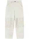 Pinko Esiodo Straight-leg Trousers In Beige
