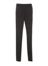 Pinko Straight-leg Slim-fit Trousers In Black