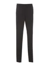 Pinko Straight-leg Slim-fit Trousers In Black