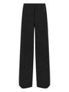 Pinko Trousers Blacks And Greys In Black