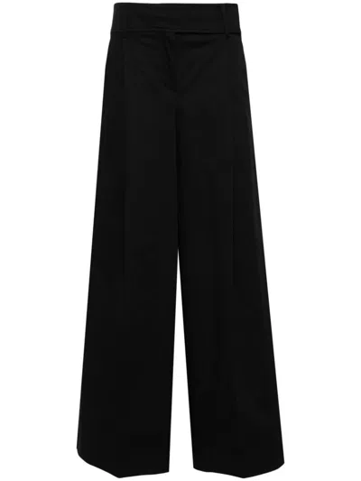 Pinko Trousers Black In Nero