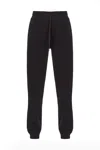 Pinko Trousers With Drawstring Waist And Elasticated Cuffs In Black