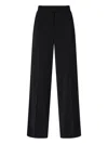 Pinko Trousers Blacks And Greys In Black