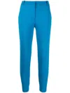 Pinko Bello 100 Trousers In Blu Imperiale