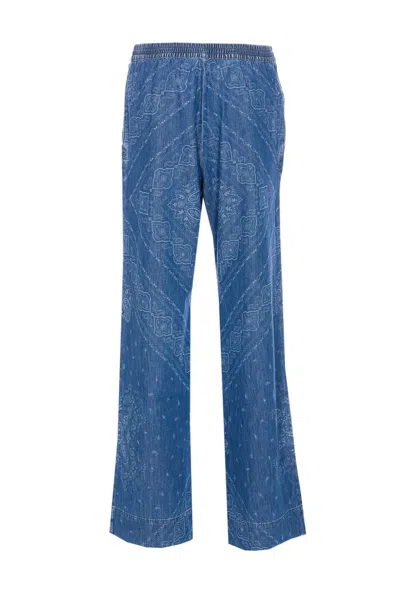 Pinko Trousers In Blue