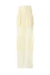 Pinko Sottocasa Trousers Made Of Polyester. In Blue
