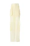 Pinko Sottocasa Trousers Made Of Polyester. In Blue
