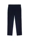 Pinko Pantalon Cigarette En Tissu Technique In Blue