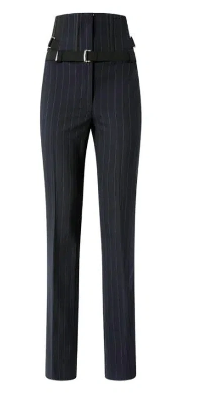 Pinko Trousers Blue And Green