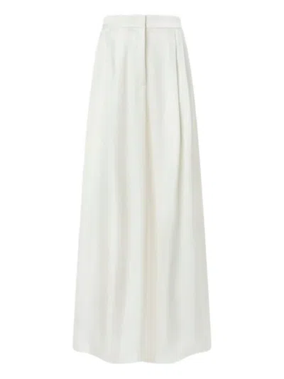 Pinko Trousers Light And Natural In White