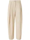 Pinko Tailored Fit Wide Leg Pants In Multicolor