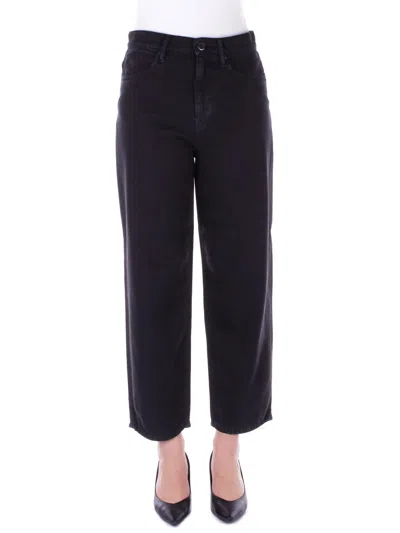 Pinko Trousers In Nero Limousine Nero