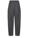 Pinko Trousers  Patre Made With Pleats In Grey