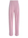 Pinko Trousers  Montano Made Of Crêpe In Rosa