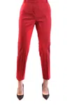 Pinko Trousers In Red