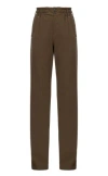 Pinko Logo Embroidered Wide In Verde/amazzonia