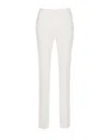 Pinko Straight-leg Slim-fit Trousers In White