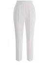 Pinko Crepe In White