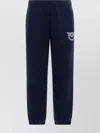 Pinko Trousers With Elastic Waistband And Side Pockets