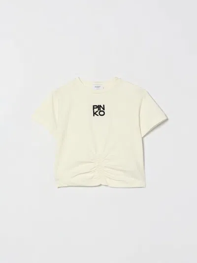 Pinko T-shirt Kids In Gray